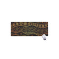 Tribal Ethnic African Pattern Print Extended Mouse Pad