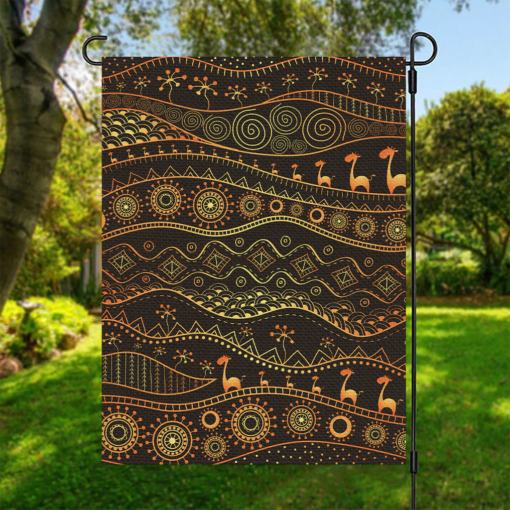 Tribal Ethnic African Pattern Print Garden Flag