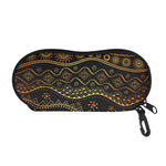 Tribal Ethnic African Pattern Print Glasses Case