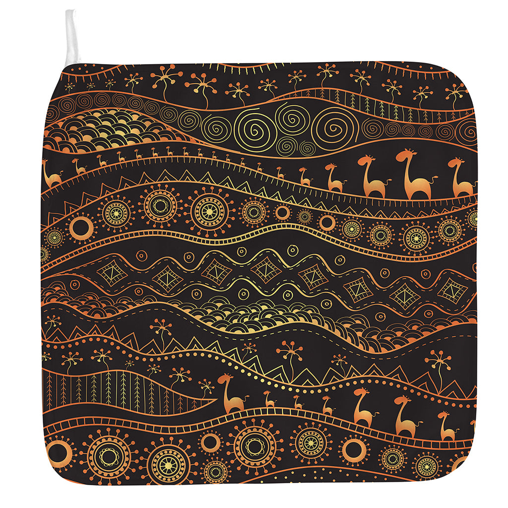 Tribal Ethnic African Pattern Print Hand Towel