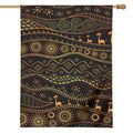 Tribal Ethnic African Pattern Print House Flag