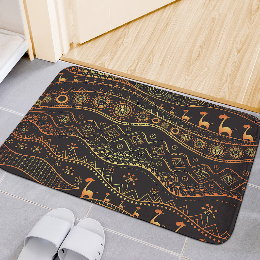 Tribal Ethnic African Pattern Print Indoor Door Mat