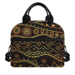 Tribal Ethnic African Pattern Print Insulated Lunch Bag