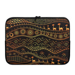 Tribal Ethnic African Pattern Print Laptop Sleeve