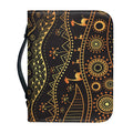 Tribal Ethnic African Pattern Print Leather Bible Cover