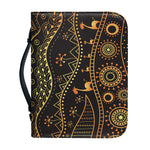 Tribal Ethnic African Pattern Print Leather Bible Cover