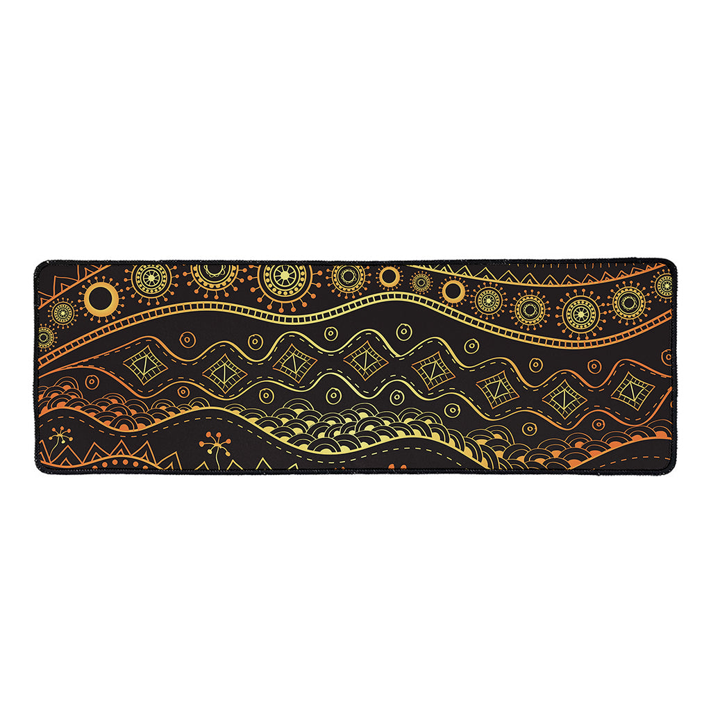 Tribal Ethnic African Pattern Print Long Kitchen Mat
