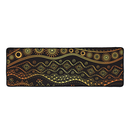 Tribal Ethnic African Pattern Print Long Kitchen Mat