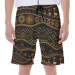 Tribal Ethnic African Pattern Print Men's Beach Shorts