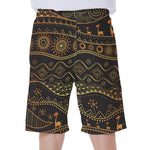 Tribal Ethnic African Pattern Print Men's Beach Shorts