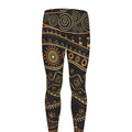 Tribal Ethnic African Pattern Print Men's Leggings