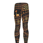 Tribal Ethnic African Pattern Print Men's leggings