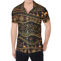 Tribal Ethnic African Pattern Print Men's Shirt