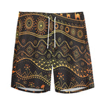 Tribal Ethnic African Pattern Print Men's Sports Shorts