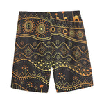 Tribal Ethnic African Pattern Print Men's Sports Shorts