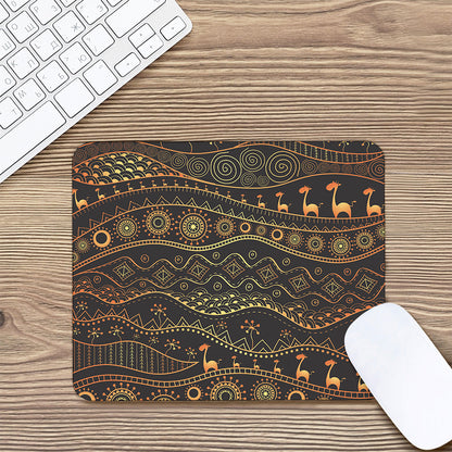 Tribal Ethnic African Pattern Print Mouse Pad