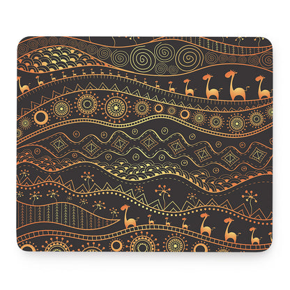 Tribal Ethnic African Pattern Print Mouse Pad