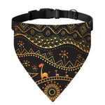 Tribal Ethnic African Pattern Print Over The Collar Dog Bandana