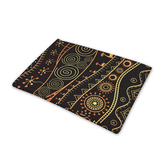 Tribal Ethnic African Pattern Print Pet Cooling Mat Cover