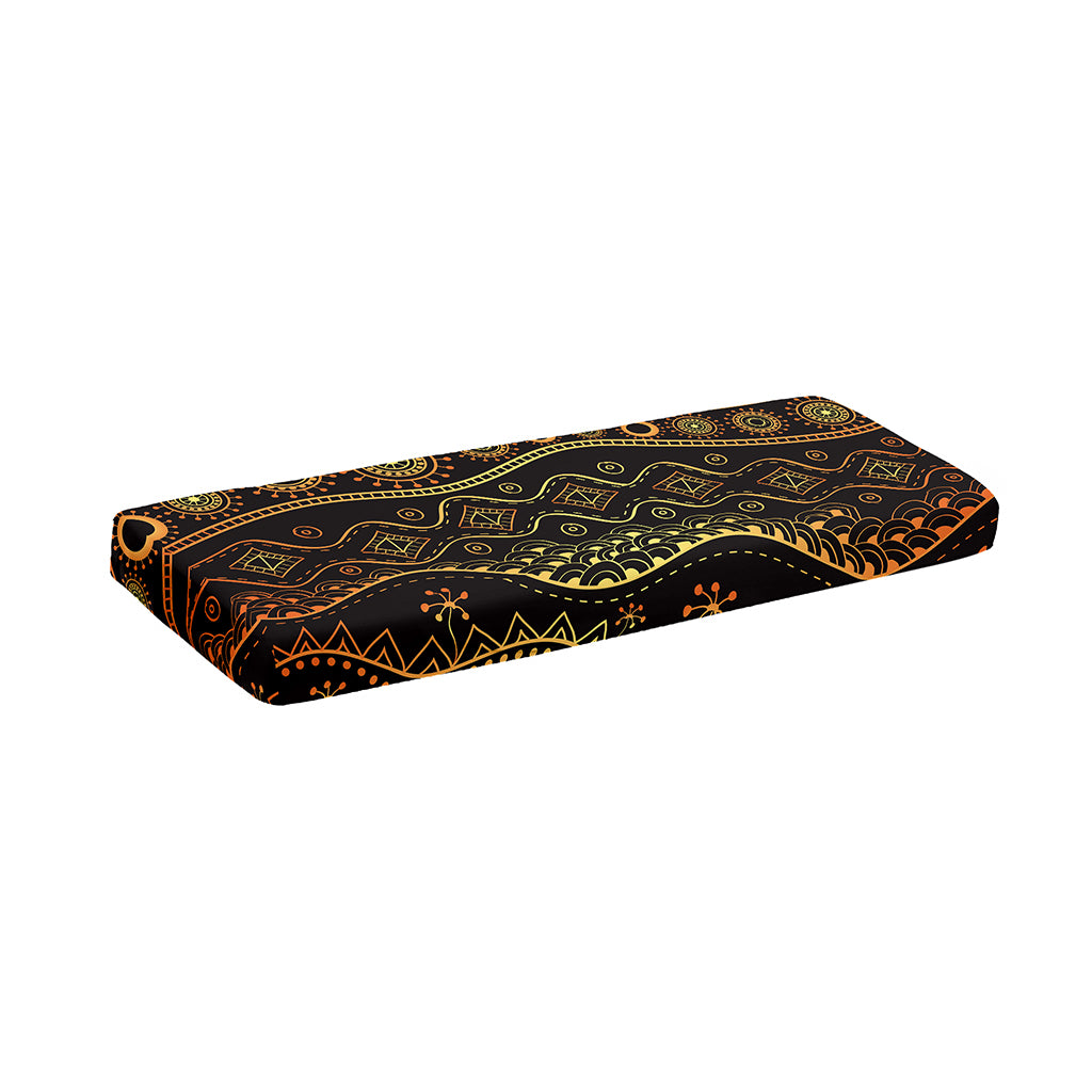 Tribal Ethnic African Pattern Print Piano Keyboard Cover