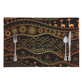Tribal Ethnic African Pattern Print Placemat