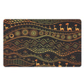 Tribal Ethnic African Pattern Print Polyester Doormat