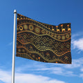 Tribal Ethnic African Pattern Print Polyester Flag
