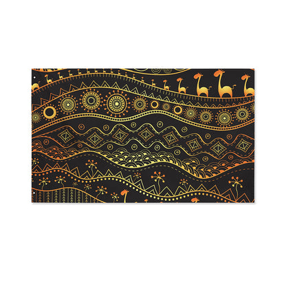 Tribal Ethnic African Pattern Print Polyester Flag