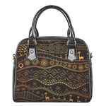 Tribal Ethnic African Pattern Print Shoulder Handbag