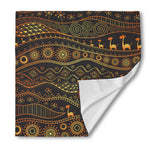 Tribal Ethnic African Pattern Print Silk Bandana