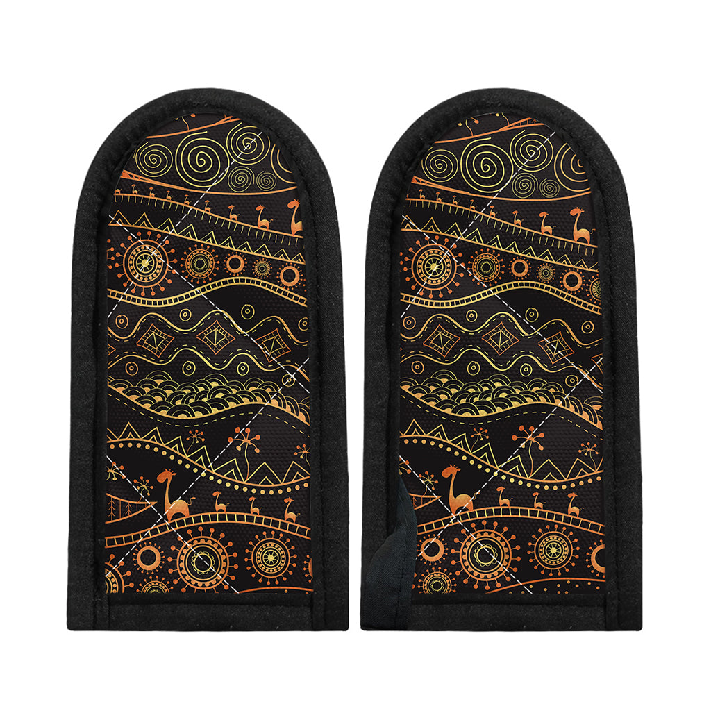 Tribal Ethnic African Pattern Print Skillet Handle Cover