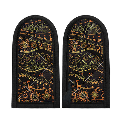 Tribal Ethnic African Pattern Print Skillet Handle Cover