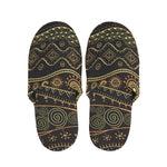 Tribal Ethnic African Pattern Print Slippers