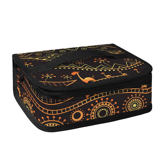 Tribal Ethnic African Pattern Print Small Lunch Bag