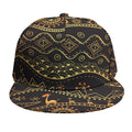 Tribal Ethnic African Pattern Print Snapback Cap