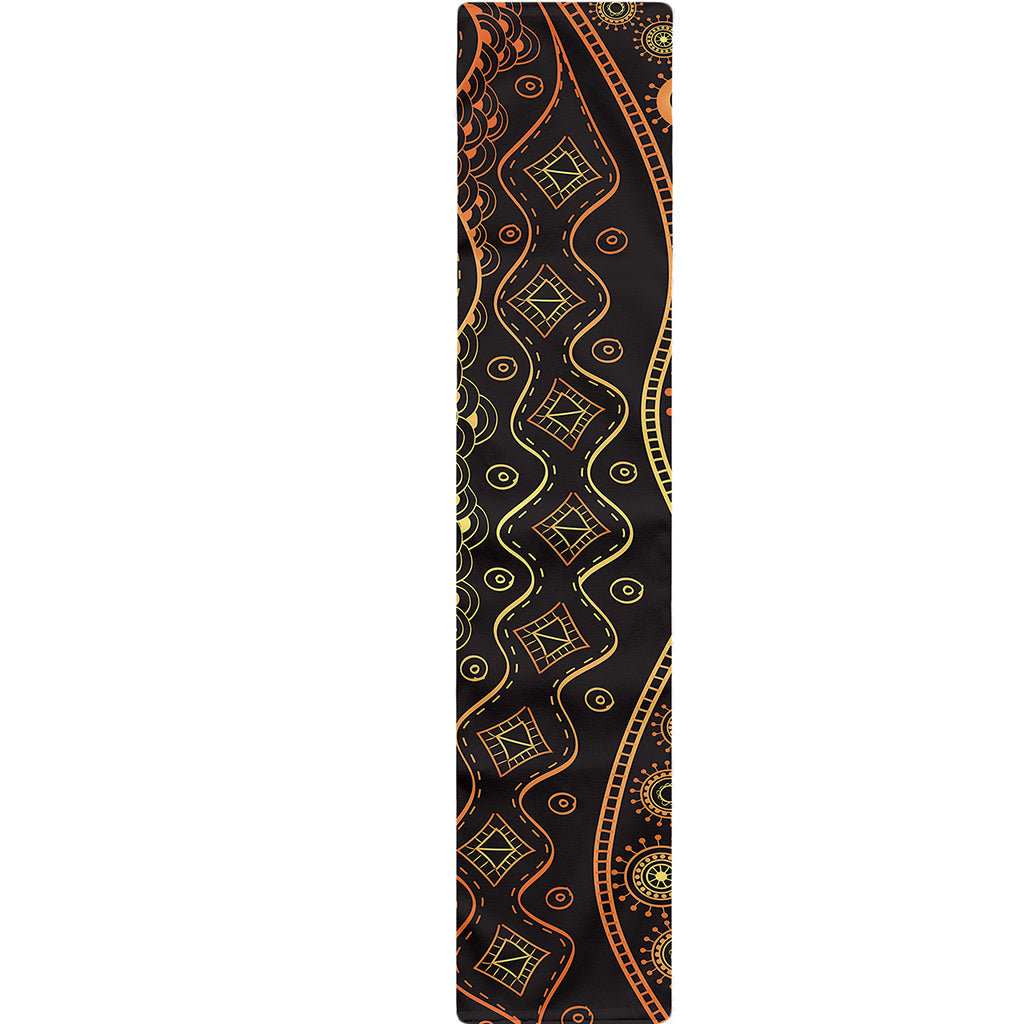 Tribal Ethnic African Pattern Print Table Runner