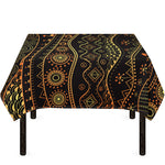 Tribal Ethnic African Pattern Print Tablecloth