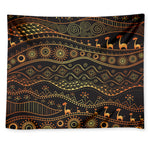 Tribal Ethnic African Pattern Print Tapestry