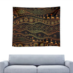 Tribal Ethnic African Pattern Print Tapestry