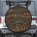 Tribal Ethnic African Pattern Print Tire Cover