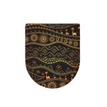 Tribal Ethnic African Pattern Print Toilet Lid Cover