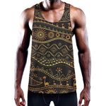Tribal Ethnic African Pattern Print Training Tank Top