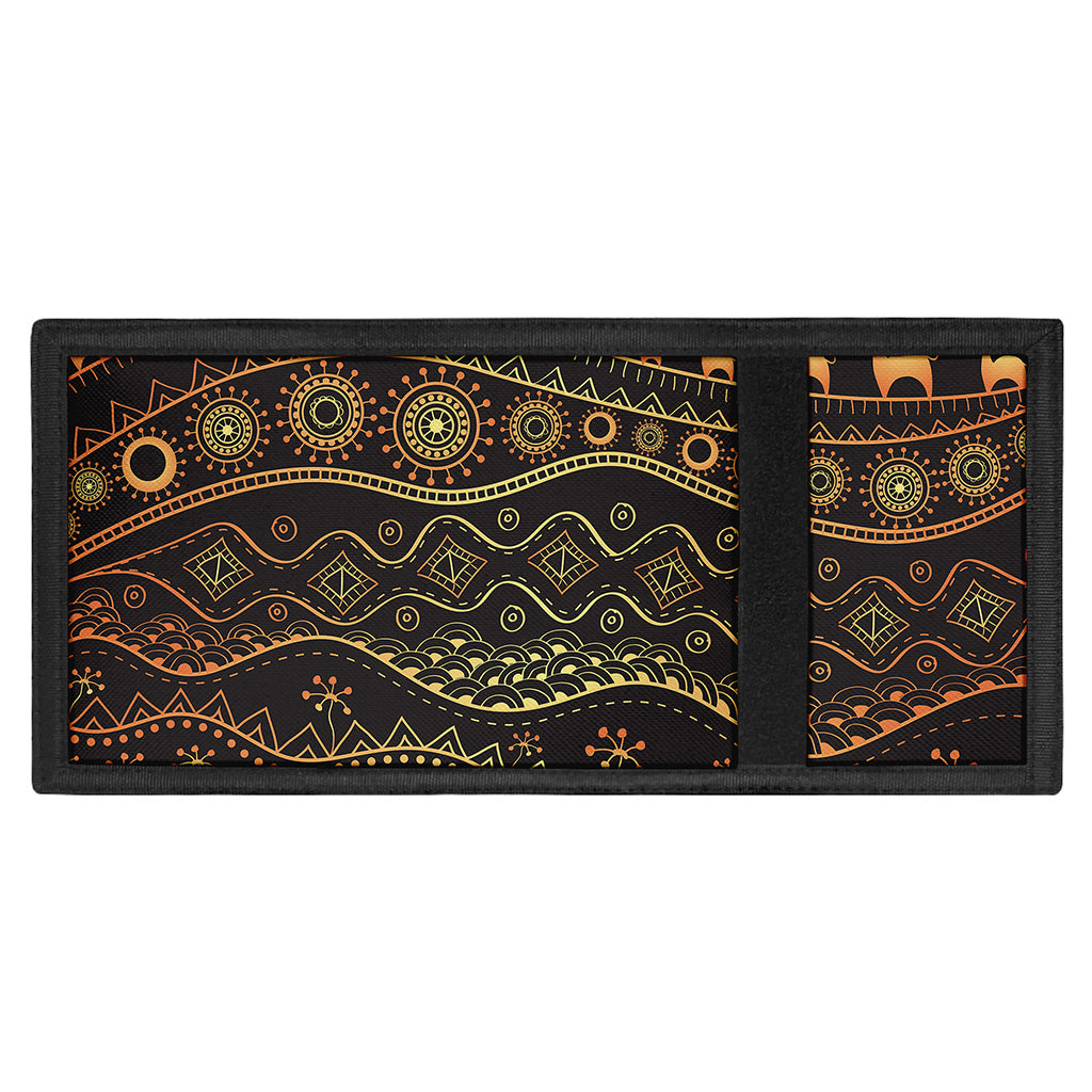 Tribal Ethnic African Pattern Print Trifold Wallet