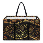 Tribal Ethnic African Pattern Print Utility Tote Bag