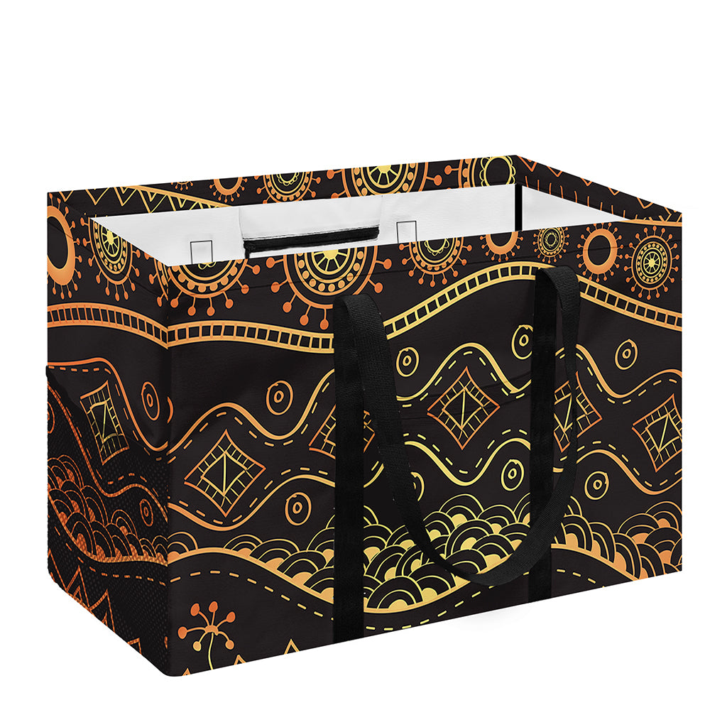 Tribal Ethnic African Pattern Print Utility Tote Bag
