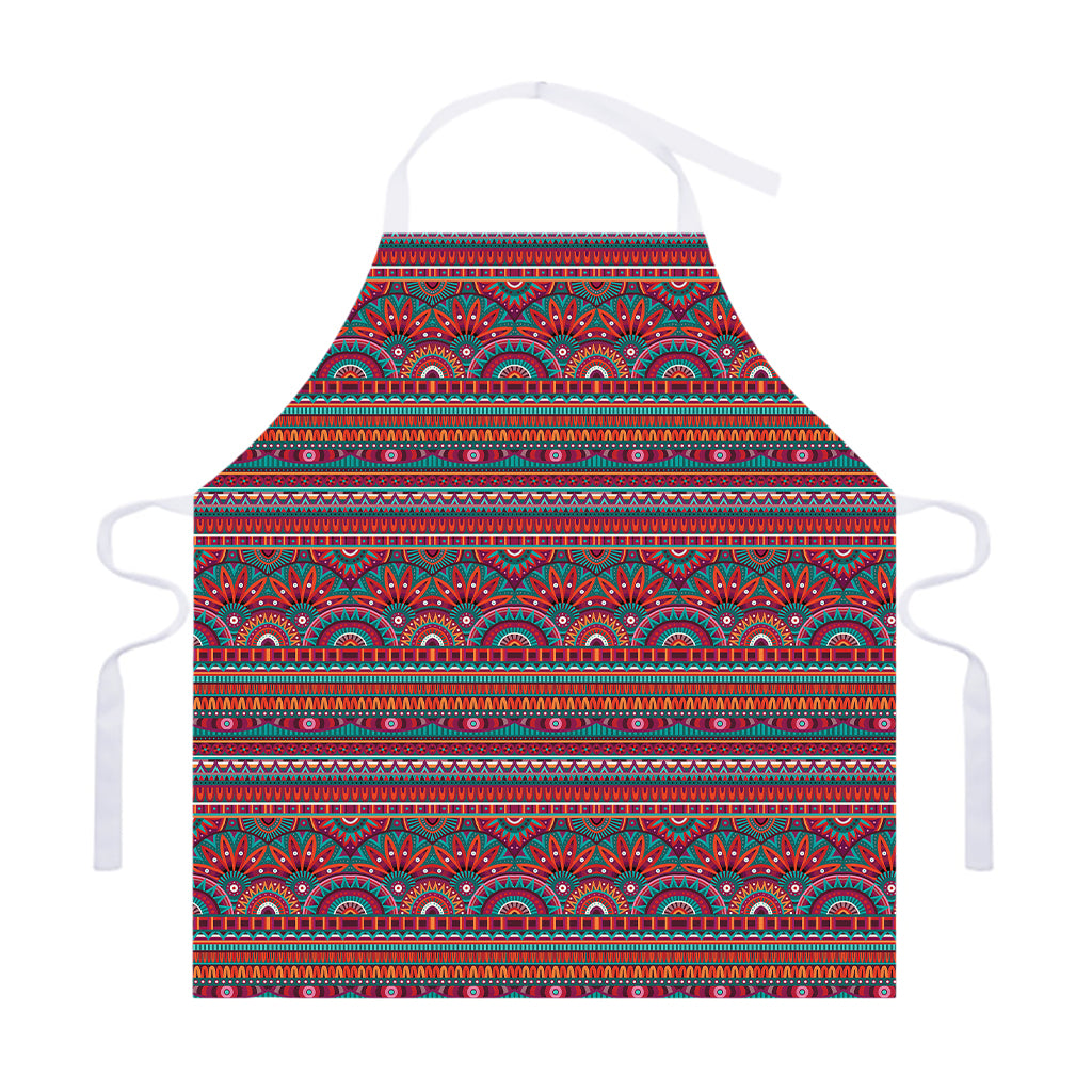 Tribal Ethnic Pattern Print Adjustable Apron