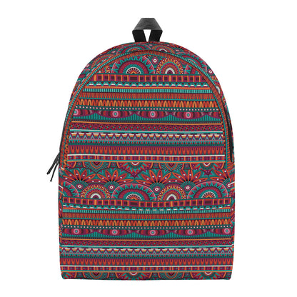 Tribal Ethnic Pattern Print Backpack