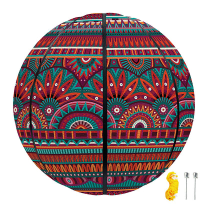 Tribal Ethnic Pattern Print Basketball