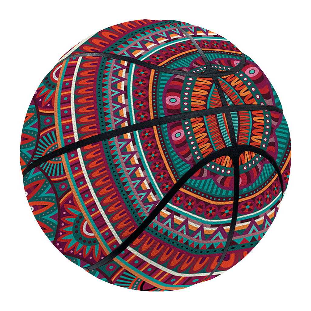 Tribal Ethnic Pattern Print Basketball