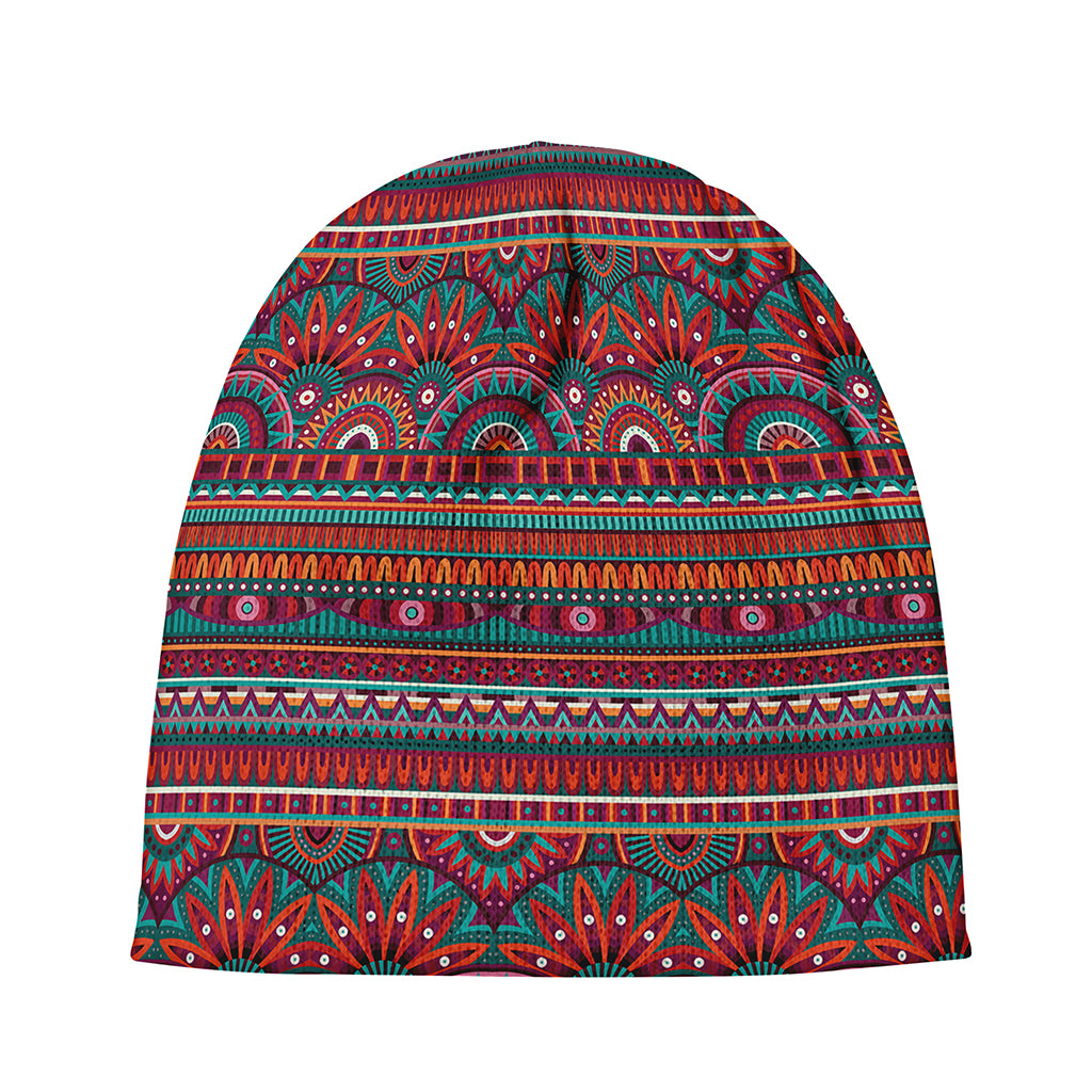 Tribal Ethnic Pattern Print Beanie